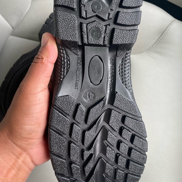 Men's Steel Toe Cap Lightweight Anti-Spike Oil-Resistant SlipResistant WorkBoots - Picture 15 of 17